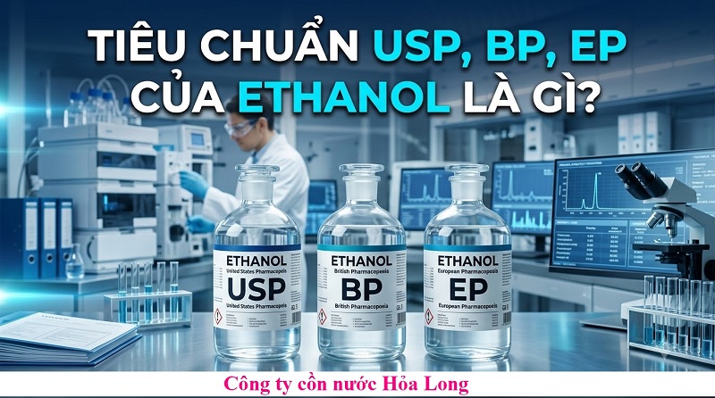 Tiêu chuẩn USP, BP, EP của Ethanol: Cách phân biệt và lựa chọn đúng